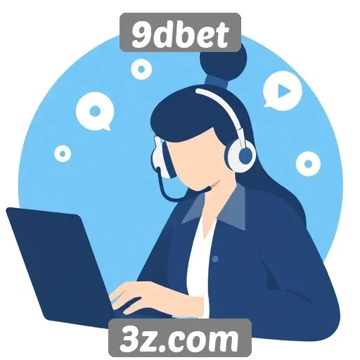 Funcionamento do suporte ao cliente na 9dbet
