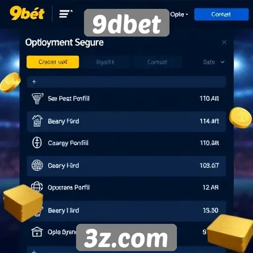Opções de pagamento seguras no 9dbet