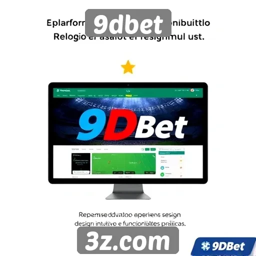 Experiência do usuário no 9dbet é elogiada